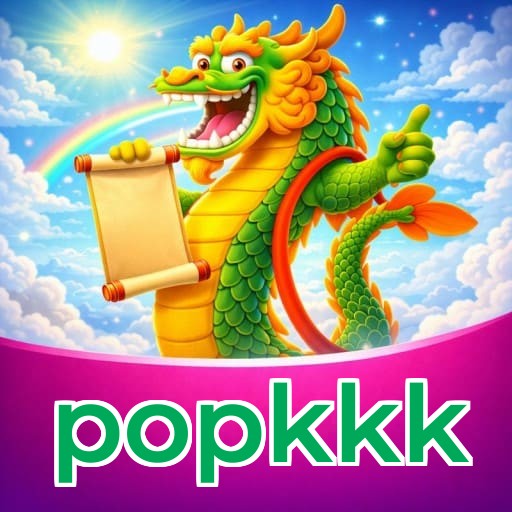Números do app popkkk em material de marketing — ilustração, não auditoria