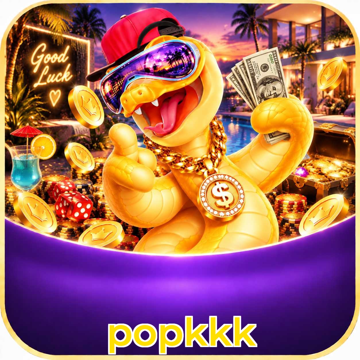 Comparativo do app popkkk versus navegador mobile